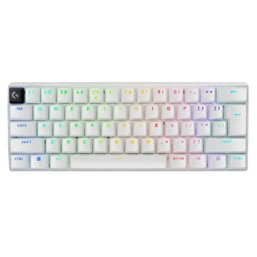 LOGITECH Pro X 60 US Lightspeed White Bežična gejming tastatura