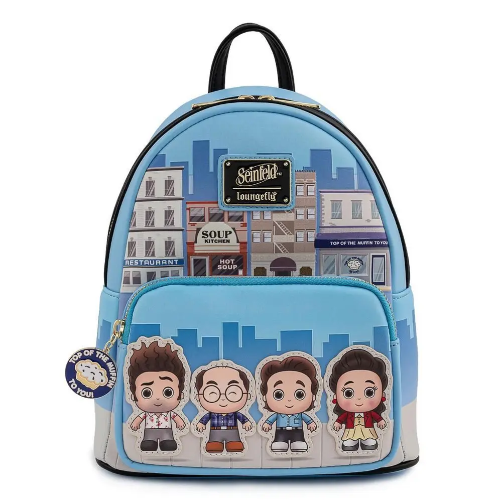 LOUNGEFLY Seinfeld Chibi City Mini Ranac