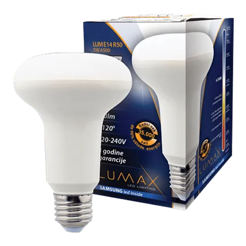 LUMAX Sijalica LED LUME14 R50-5W 3000K
