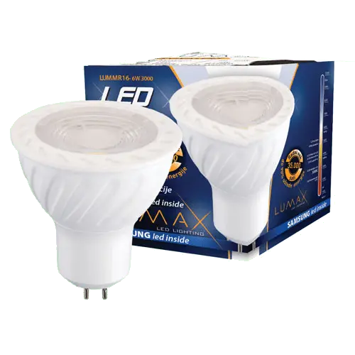 LUMAX Sijalica LED LUMMR16-6W 6500K