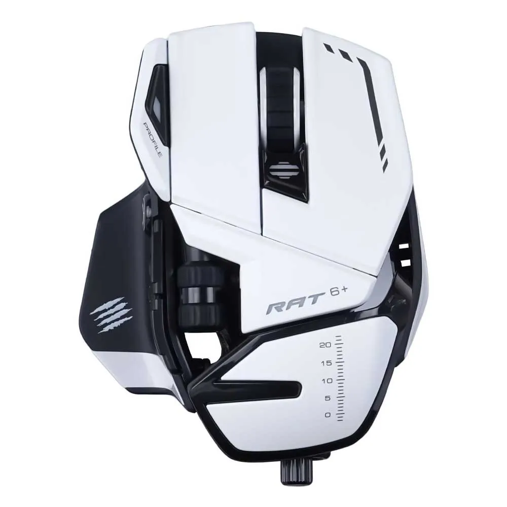 MAD CATZ R.A.T. 6+ White Miš