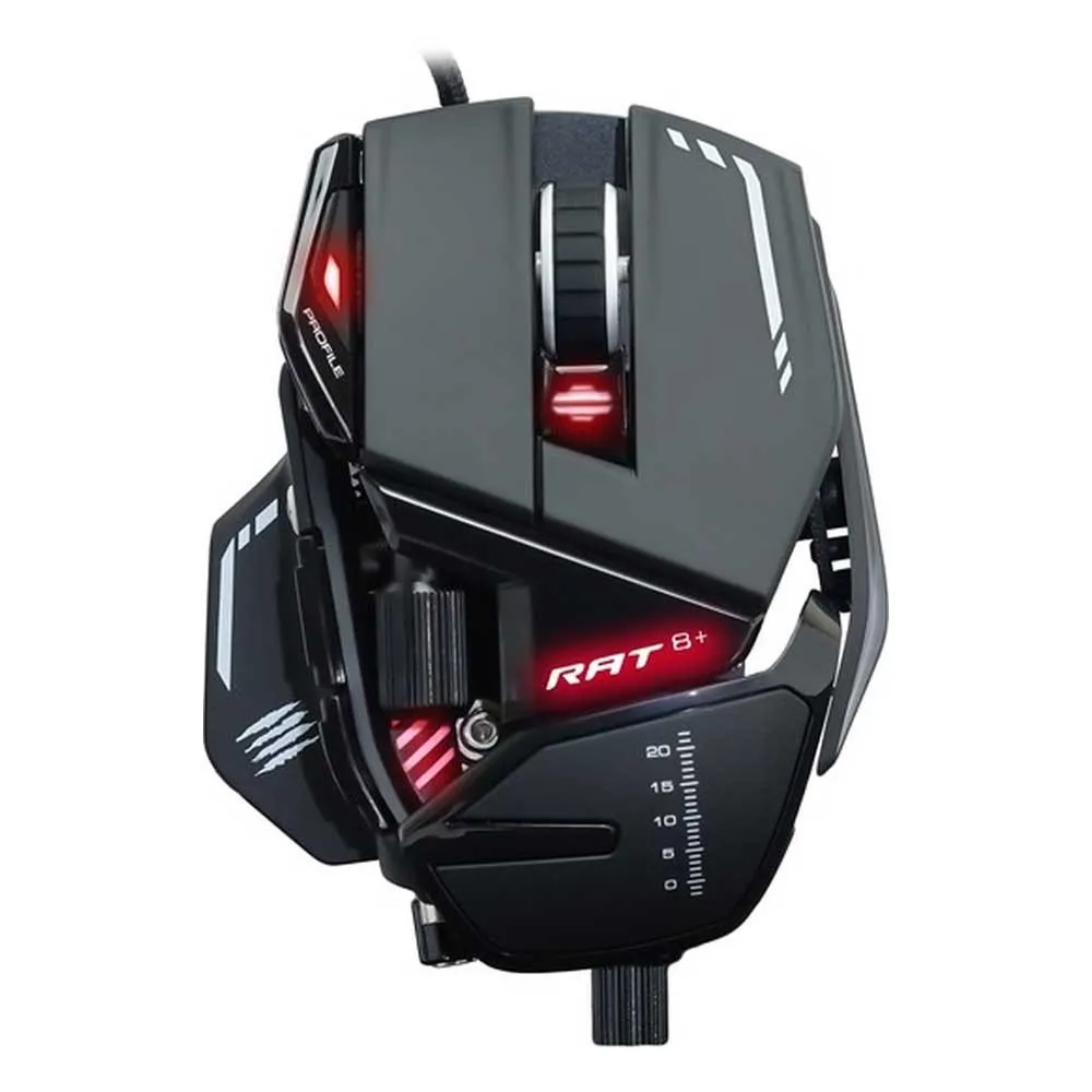 MAD CATZ R.A.T. 8+ Black Miš
