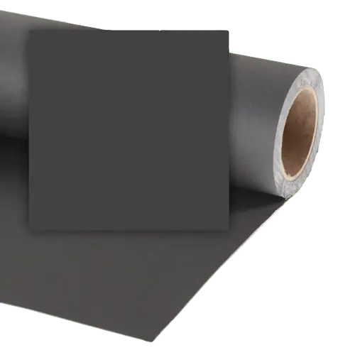MANFROTTO COLORAMA papirna pozadina 2.72 x 11 m (crna) - CO168