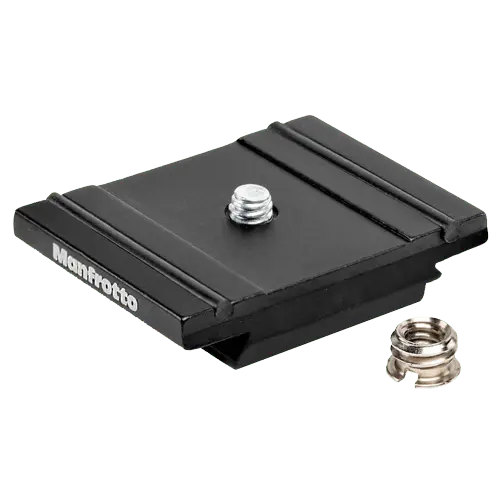 MANFROTTO Quick Release Plate 1/4'' Screw Rubber Grip 200PL-PRO