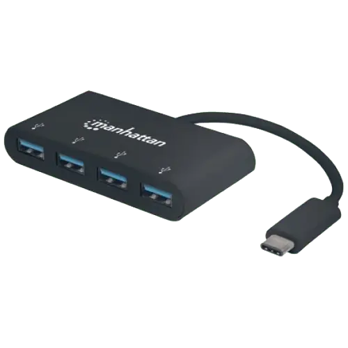 MANHATTAN USB hub Super Speed USB-C 3.2