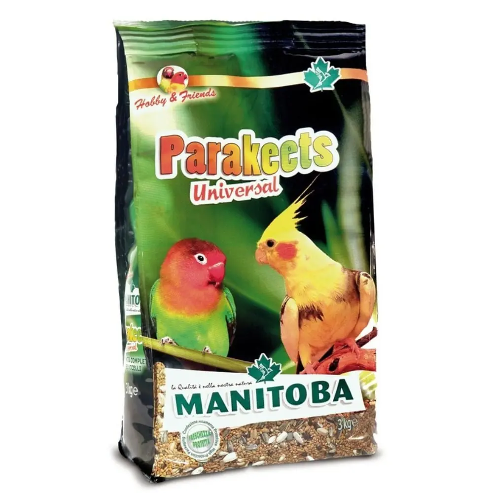MANITOBA Parakeets Universal Hrana za Nimfe, srednje i manje ptice 1kg