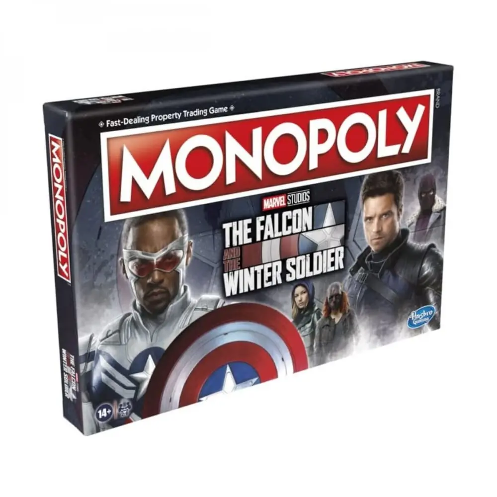 MARVEL Monopoly Falcon and The Winter Soldier Edition Društvena igra