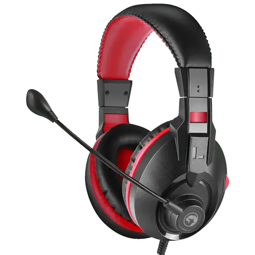 MARVO Gejmerske slušalice Scorpion H8321S (Crna/Crvena)