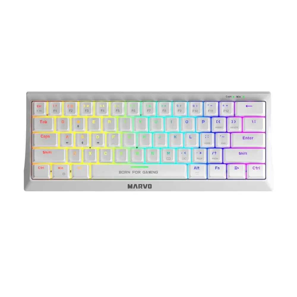 MARVO KG962G White US Gejmerska tastatura