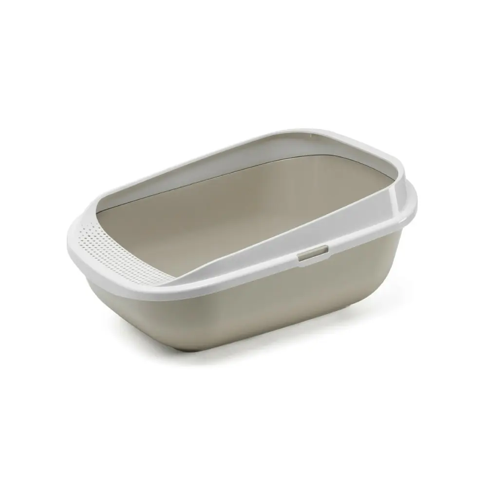 MODERNA Large Comfy Cat + Rim with Holes Otvoreni toalet sa ramom Siva