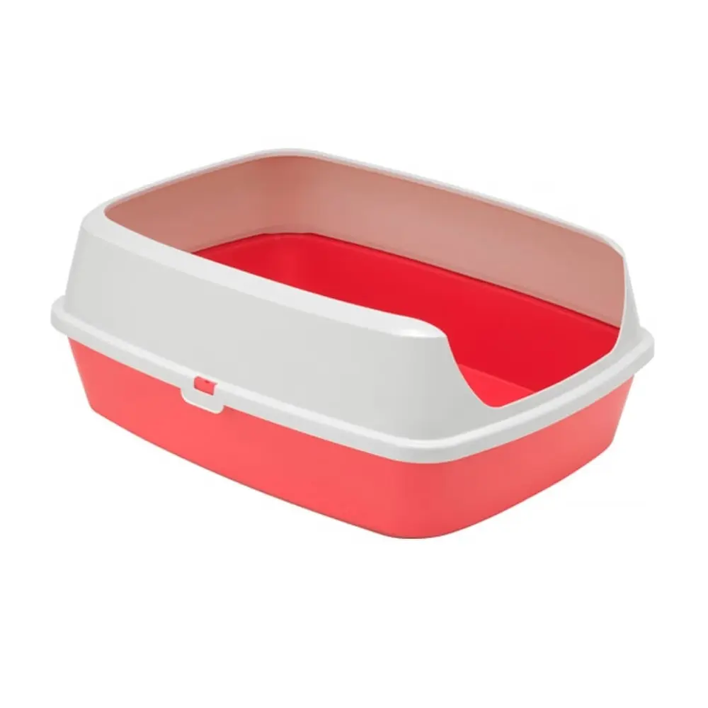 MODERNA Maryloo 50x38x16 Otvoren toalet za mačke Spicy Coral