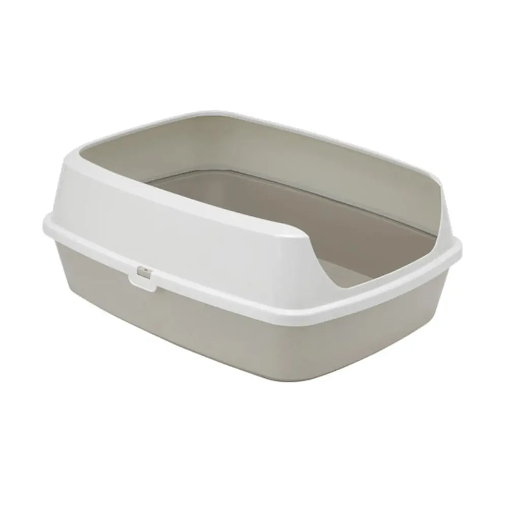MODERNA Maryloo 50x38x16 Otvoren toalet za mačke Warm Grey