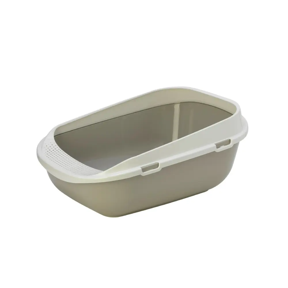 MODERNA Mega Comfy Tray + Rim Otvoreni toalet sa ramom Siva