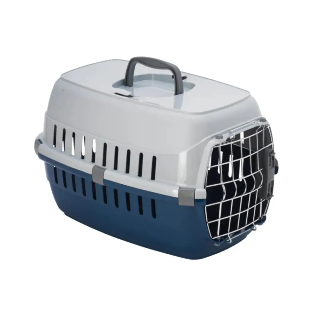 MODERNA Roadrunner I Spring Lock Door Transporter za ljubimce Blue Berry