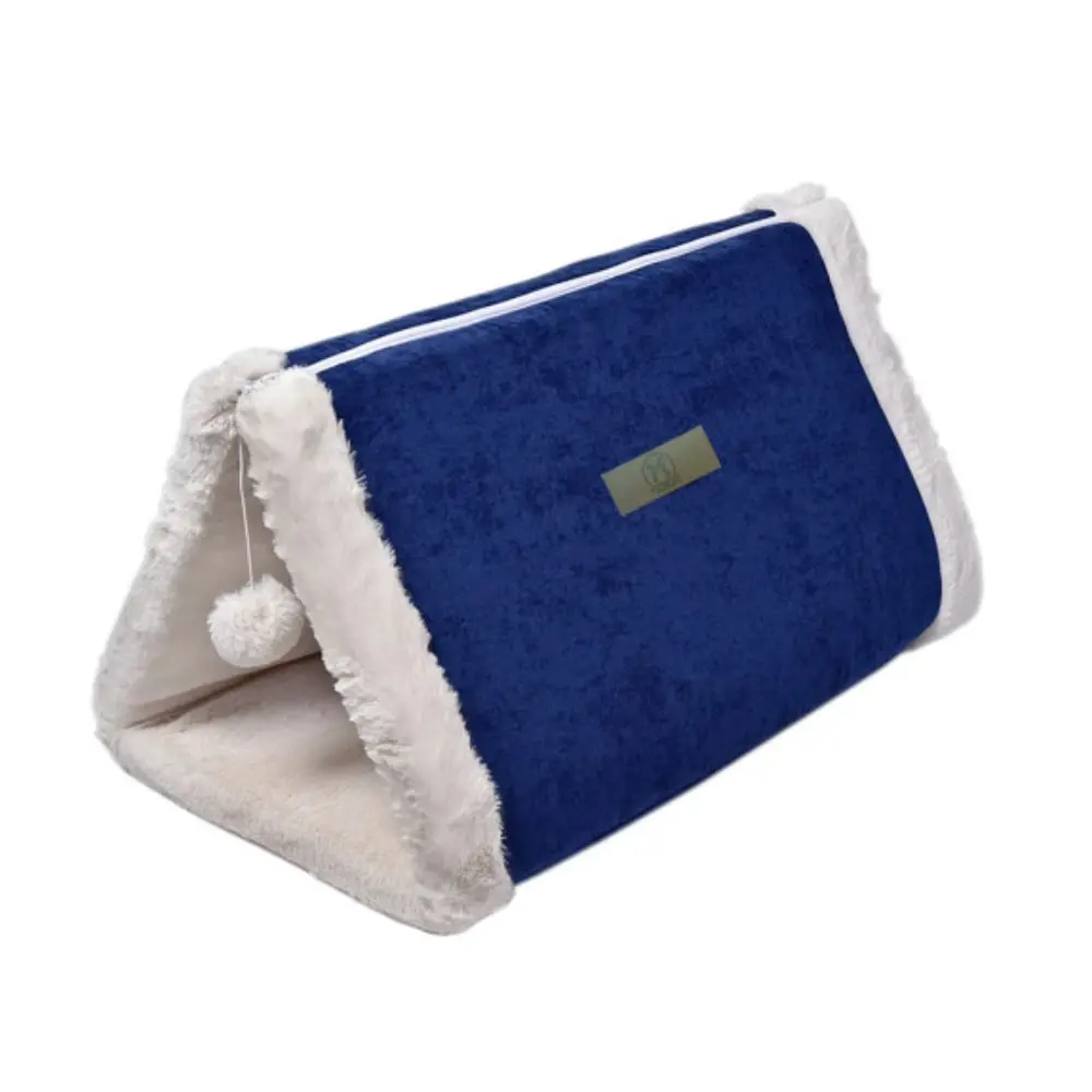 MOKSI Cat tunel Mat blue VR03 Krevet za ljubimce Plavi