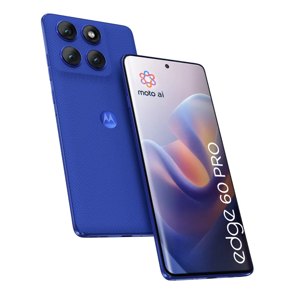 MOTOROLA edge 60 Pro 12/512GB PANTONE Dazzling Blue