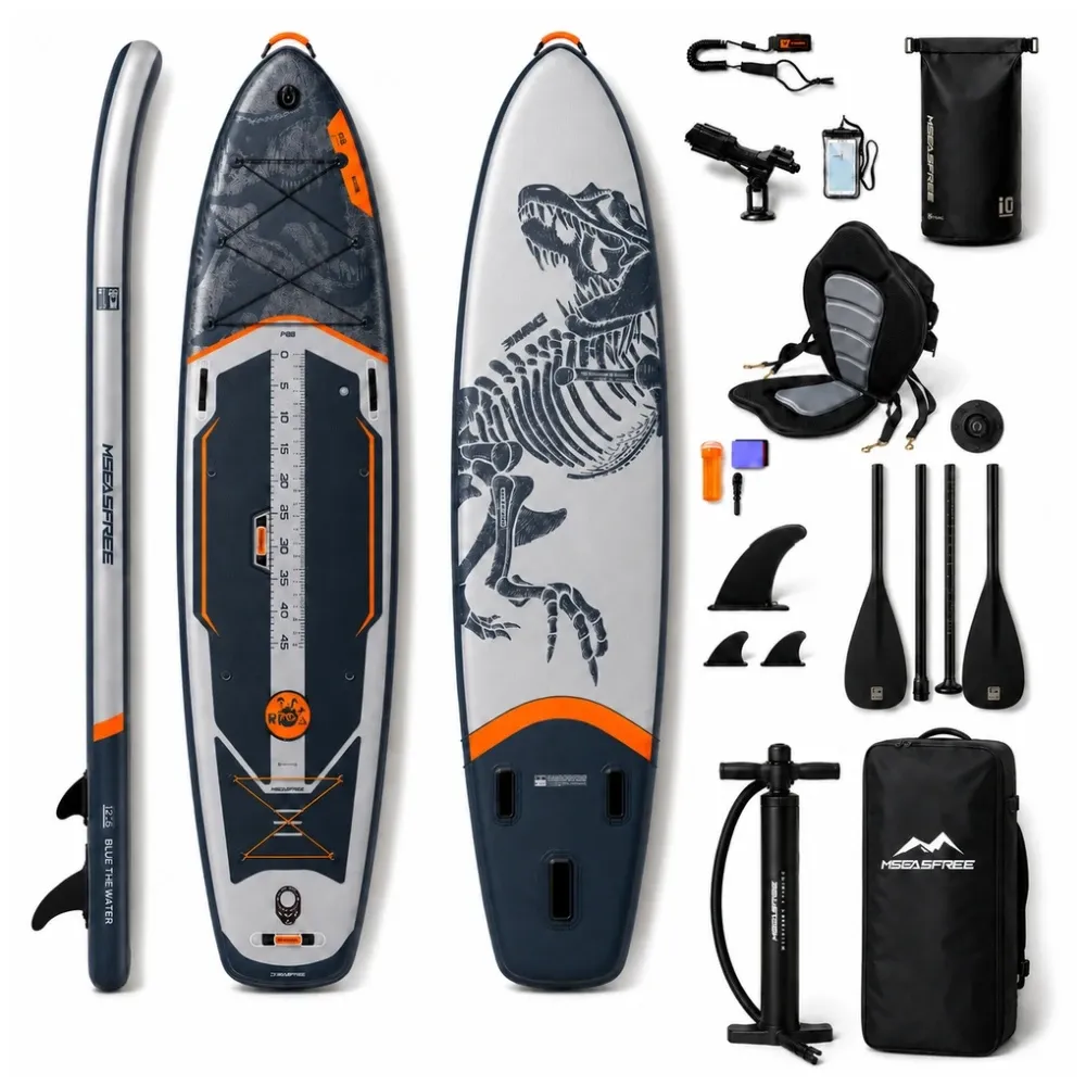 MSEASFREE T-Rex XXXL Arctic SUP Daska