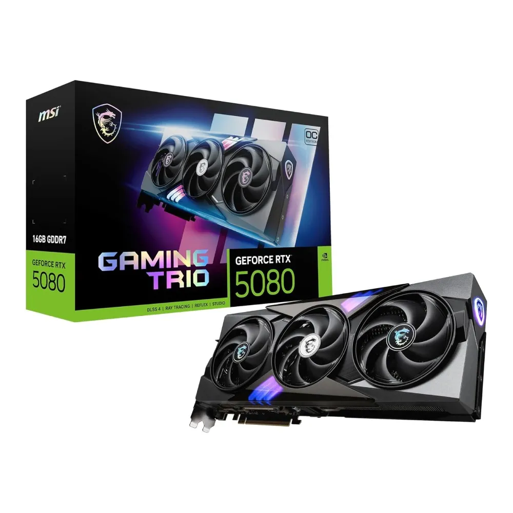 MSI GeForce RT 5080 16G GAMING TRIO OC