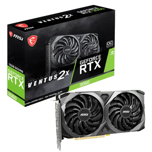 MSI GeForce RTX 3060 VENTUS 2X 12G OC LHR Grafička karta