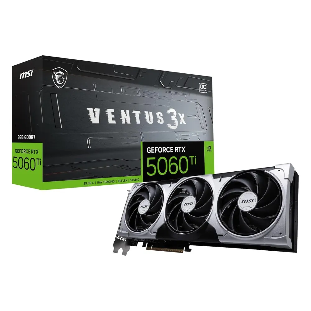 MSI GeForce RTX 5060 Ti 8G VENTUS 3X OC