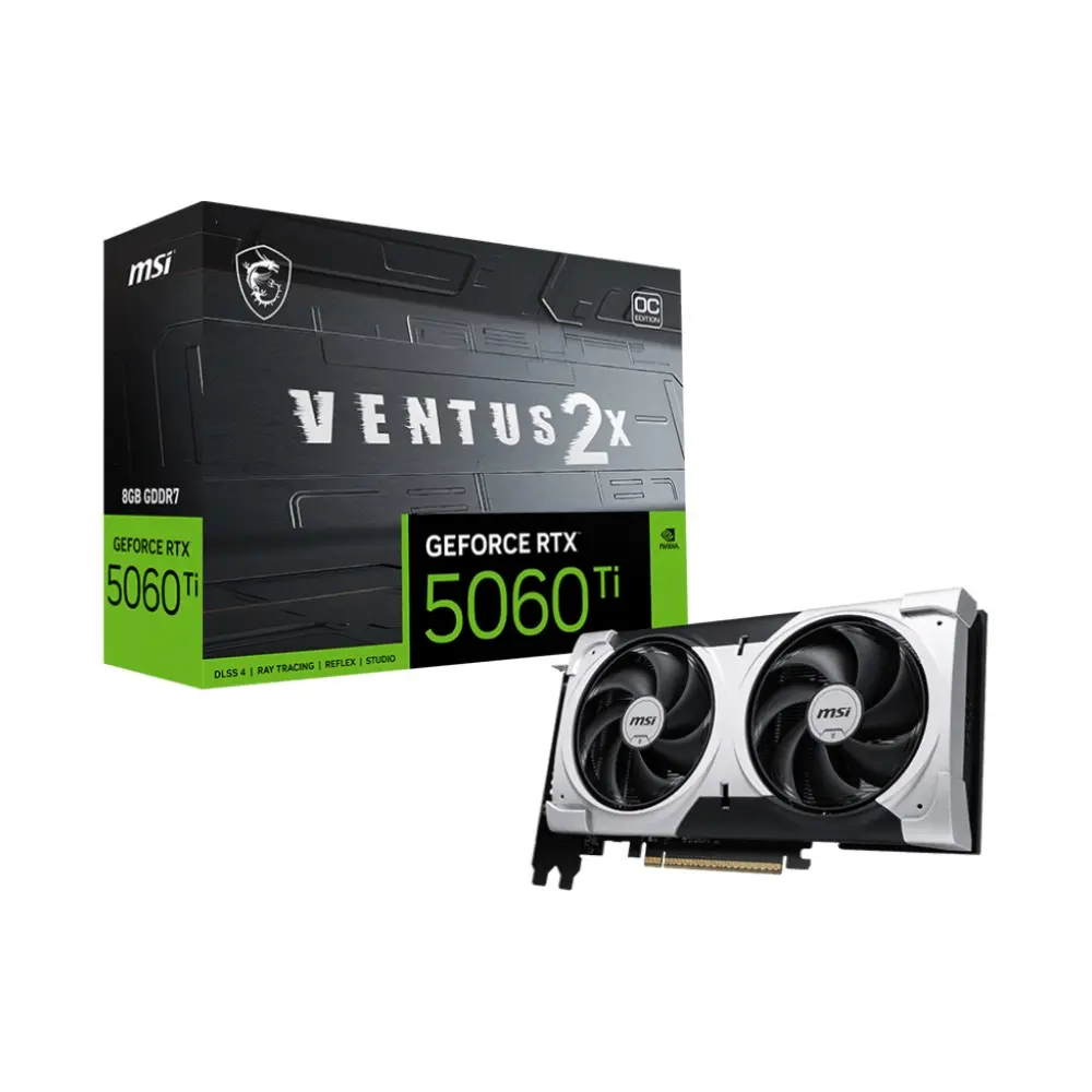 MSI GeForce RTX 5060 Ti Ventus 2X OC Plus 8GB