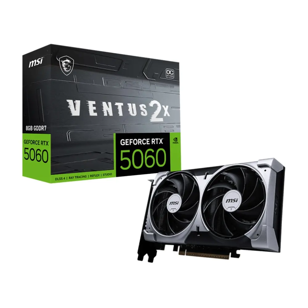 MSI GeForce RTX 5060 VENTUS 2X OC 8GB
