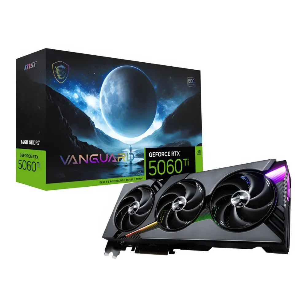 MSI GeForce RTX 5060Ti Vanguard SOC 16GB