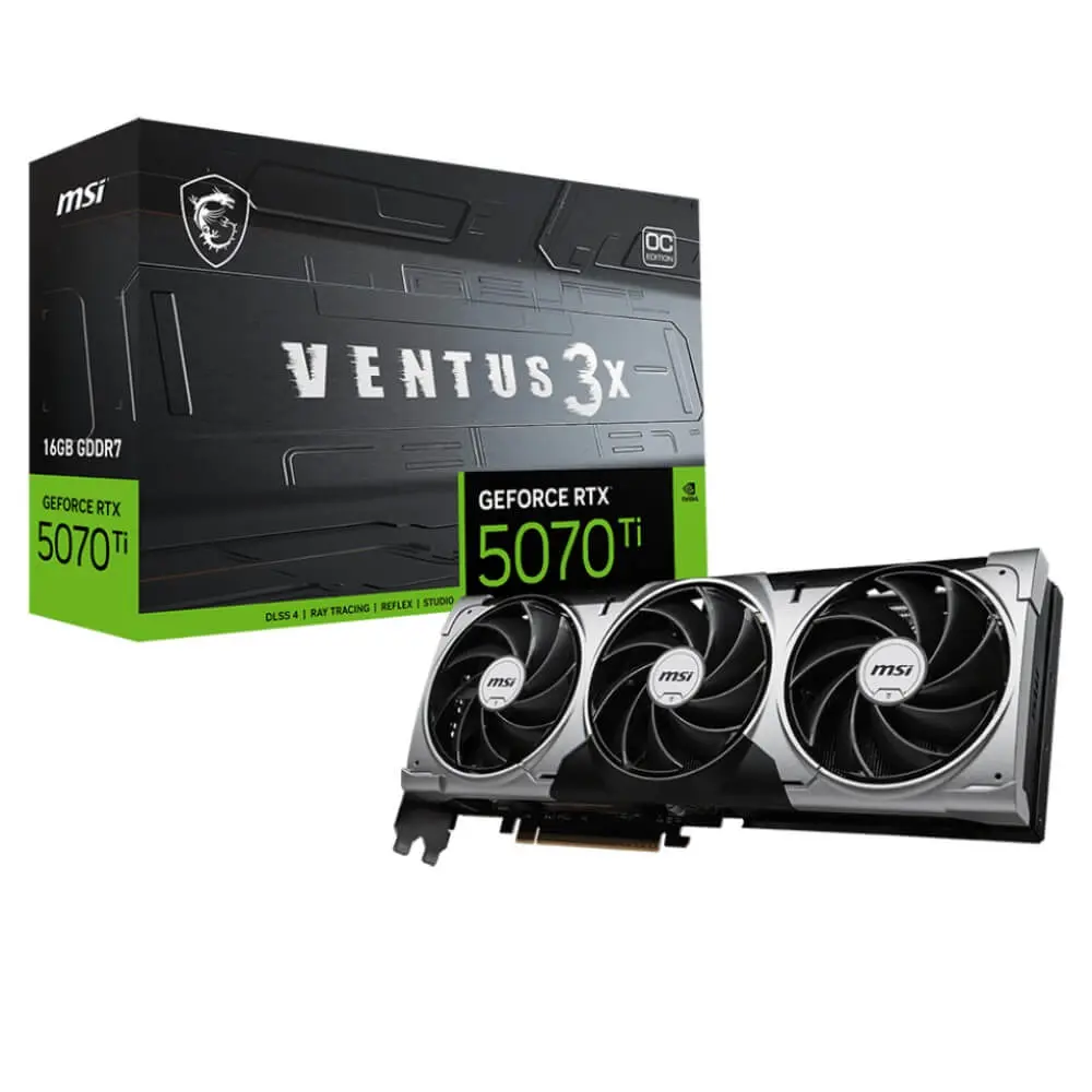 MSI GeForce RTX 5070 Ti 16GB VENTUS 3X OC