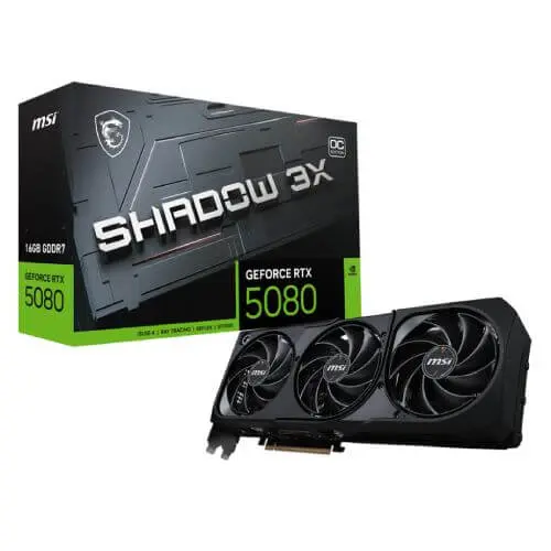 MSI GeForce RTX 5080 Shadow 16GB GDDR7 256bit G5080-16S3C Grafička karta