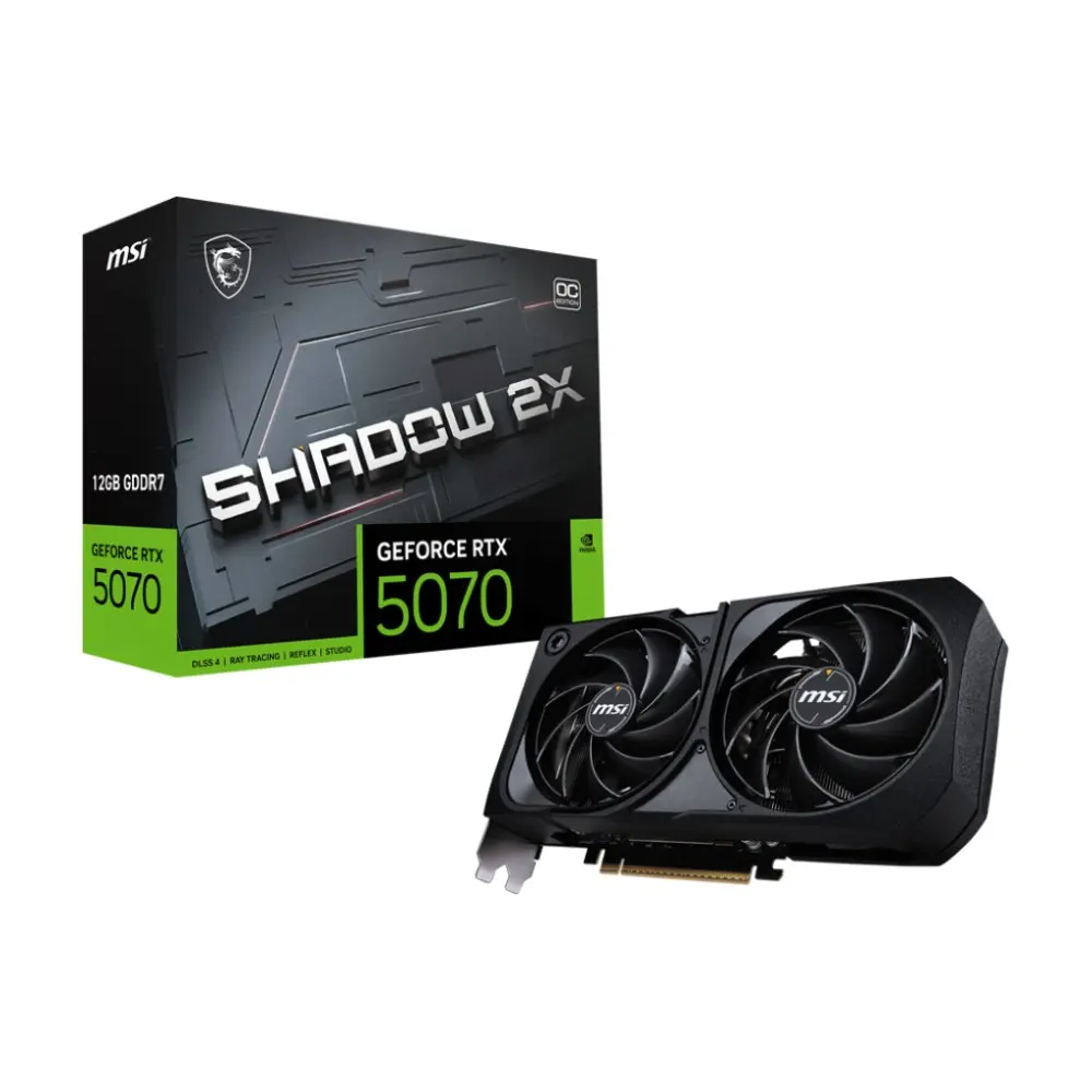 MSI RTX 5070 Shadow 2X OC 12GB