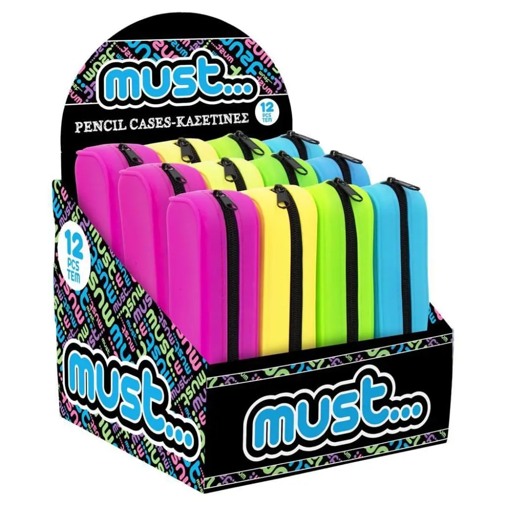 MUST Fluo Veća 584840 Silikonska pernica