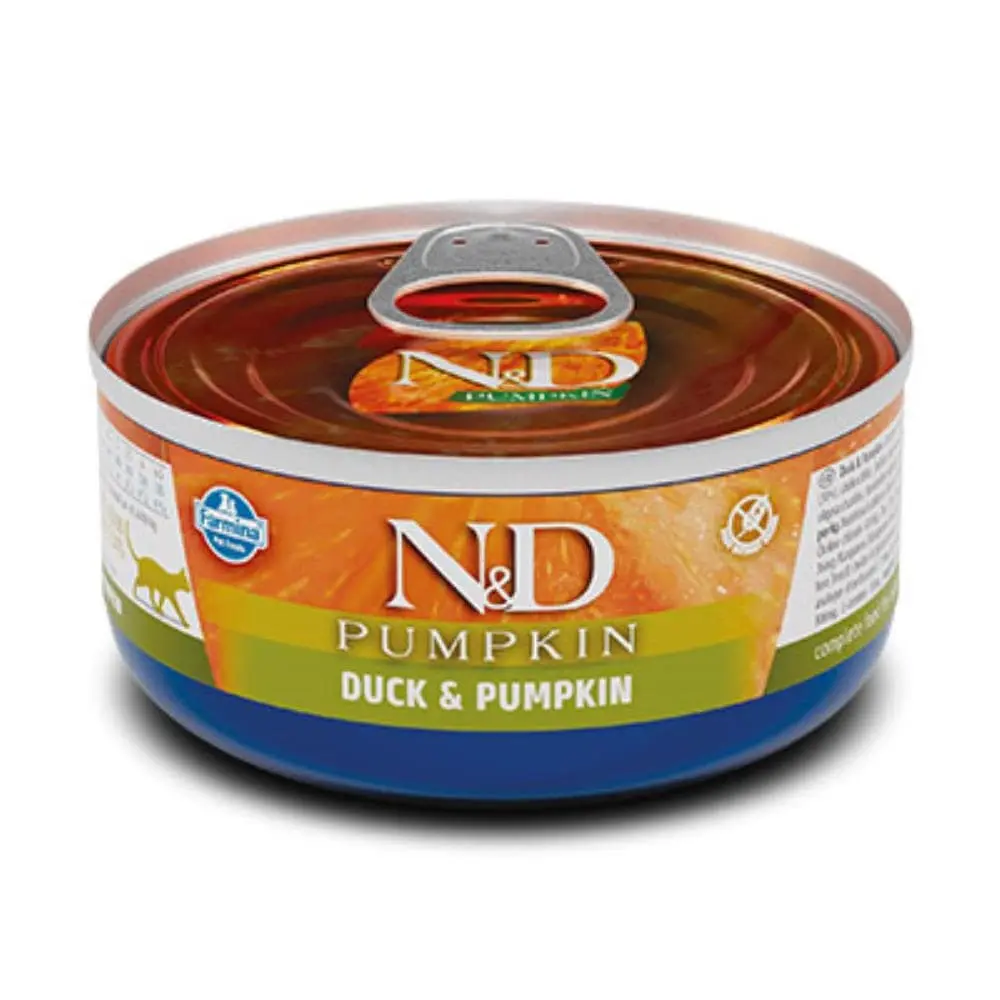 N&D Can Cat Duck and Pumkin 70 g Hrana za mačke