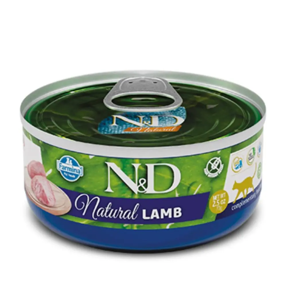 N&D NATURAL Can Cat Natural  Lamb 70 g Hrana za mačke