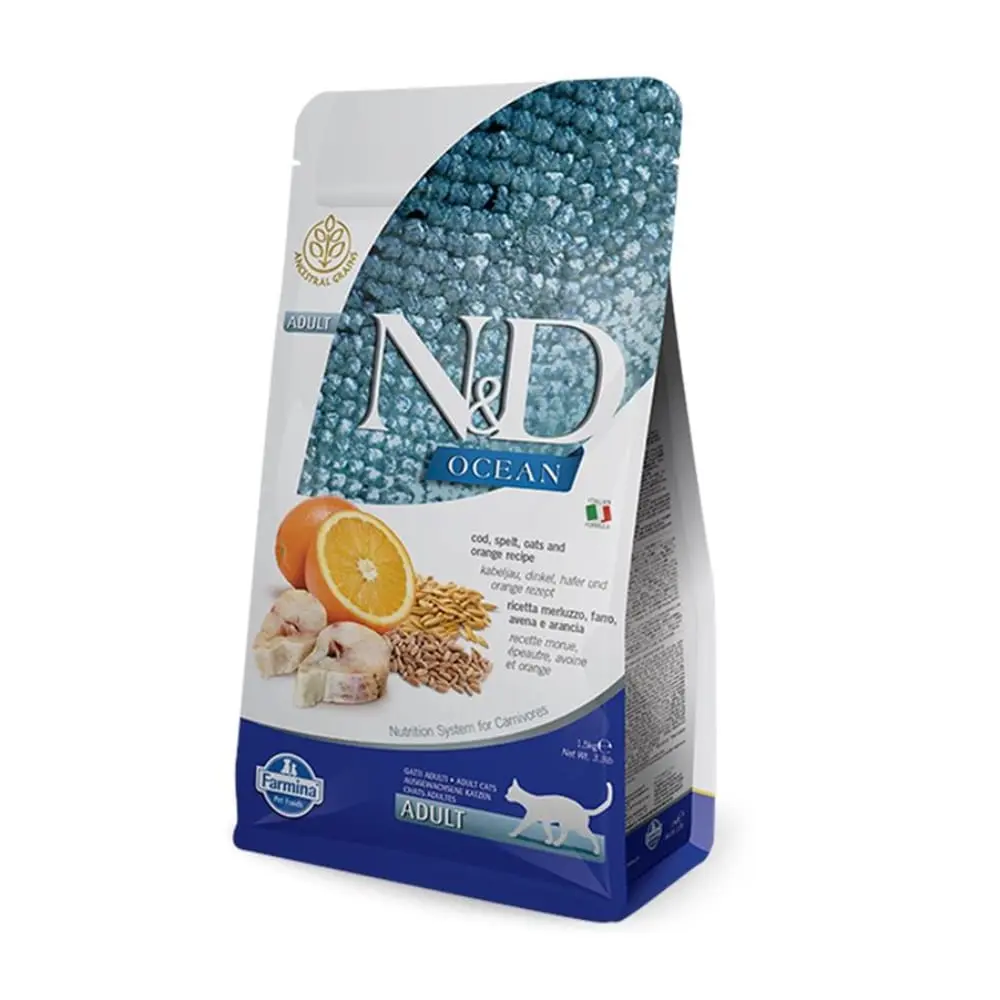 N&D NDO22 Cat Ocean 10 kg Suva hrana za mačke