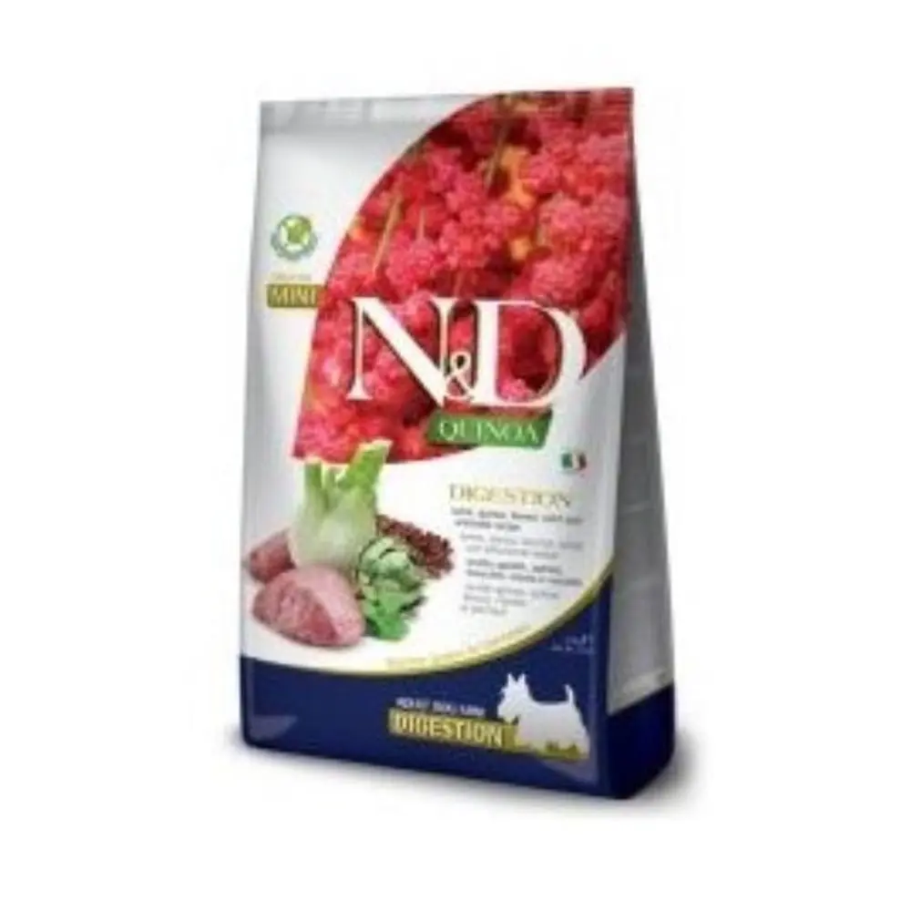 N&D NDQ51 Quinoa Digestion Lamb&Fennel Mini 800g Suva hrana za pse