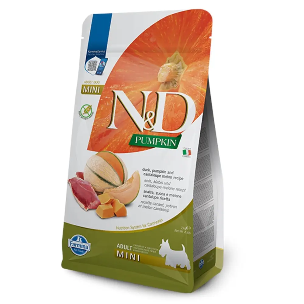 N&D PUMPKIN Duck and Cantaloupe Mini 2 kg Hrana za pse