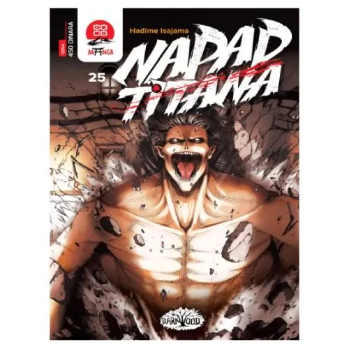 Napad Titana 25 Hajime Isayama