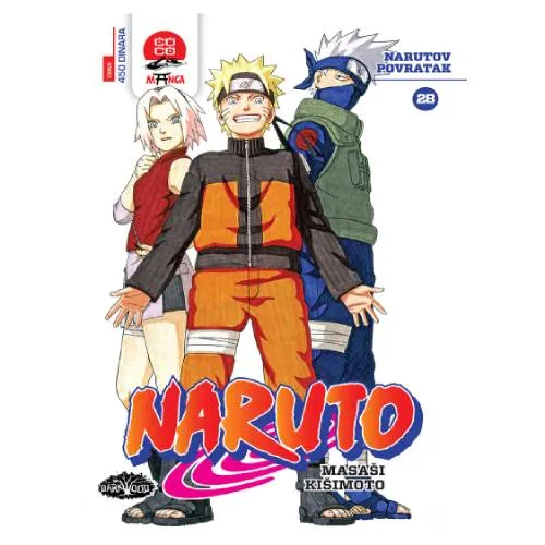 Naruto 28: Narutov povratak Masaši Kišimoto