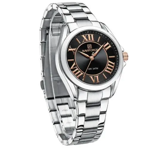 NAVIFORCE 5037 Silver Black Sat