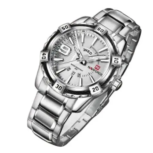NAVIFORCE 9117M Silver Sat