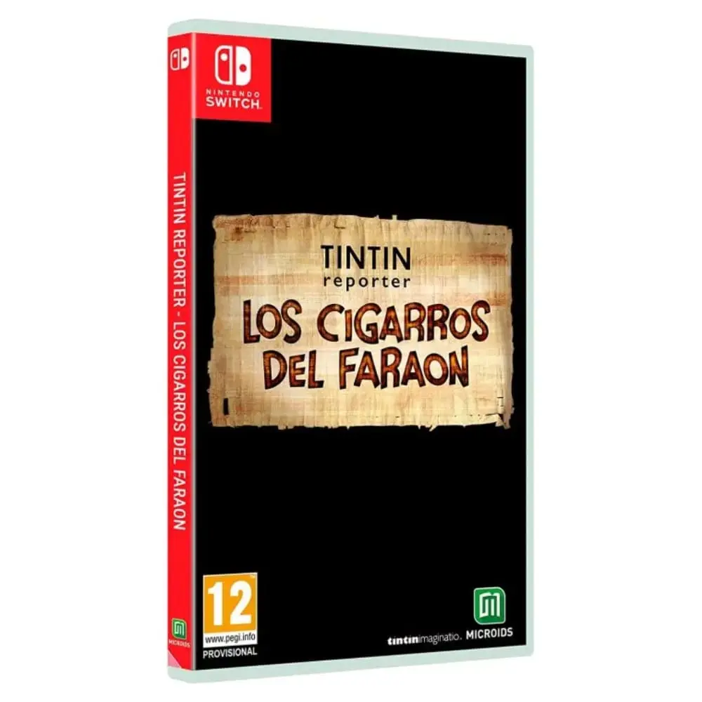 Nintendo Switch Tintin Reporter Cigars of the Pharaoh