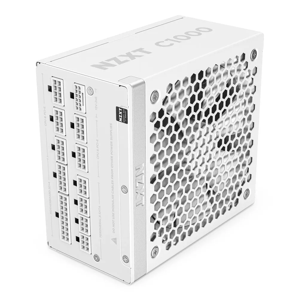 NZXT C1000 Gold ATX 3.1 1000W White