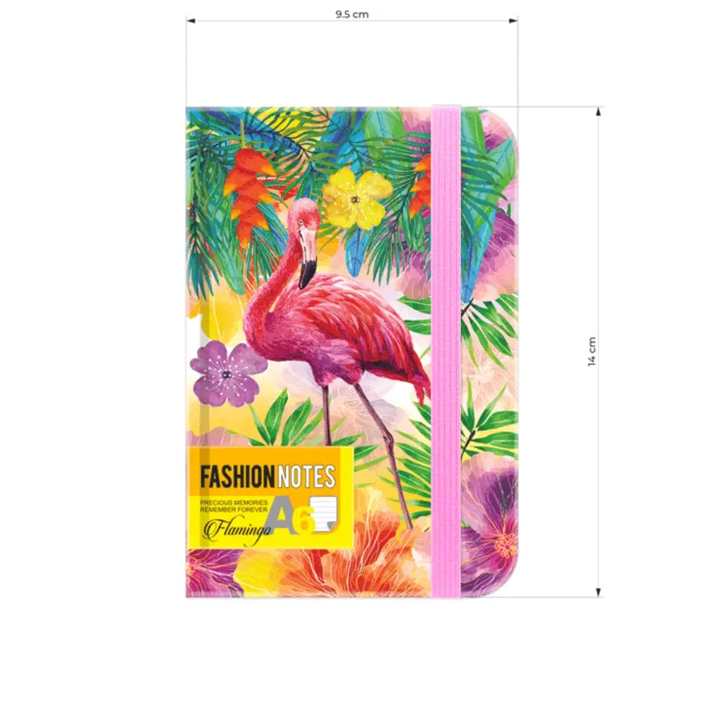OPTIMUM Fashion Flamingosi A6 TP Linije Display 1/12 Notes