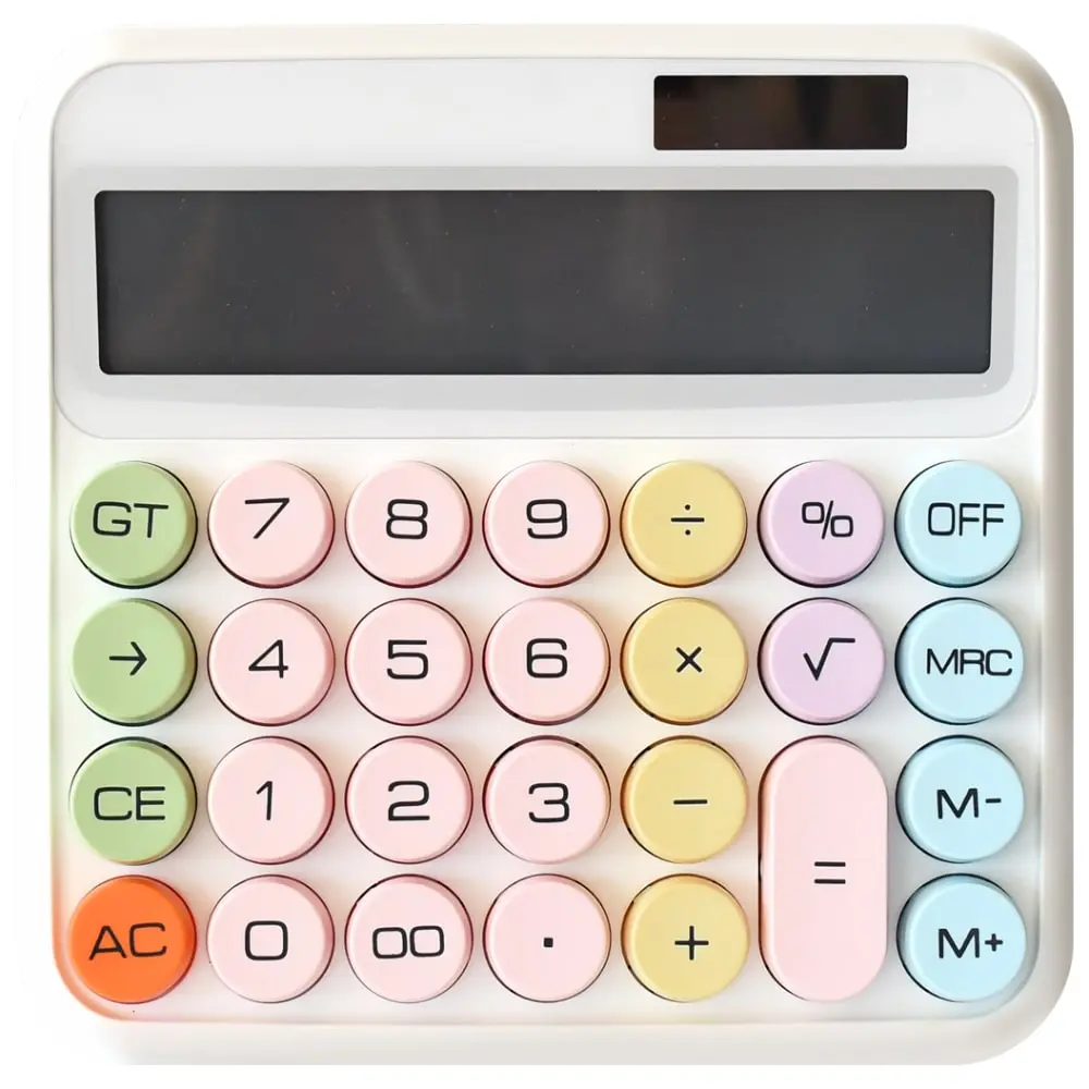 OPTIMUM Kalkulator Pastel Electronic Retro