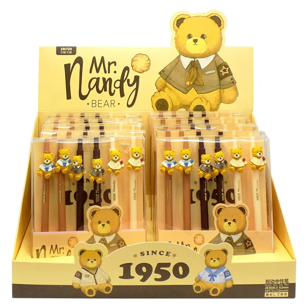 OPTIMUM ZF2650-3 Mr. Nandy Bear 3 Hemijska olovka 1 komad