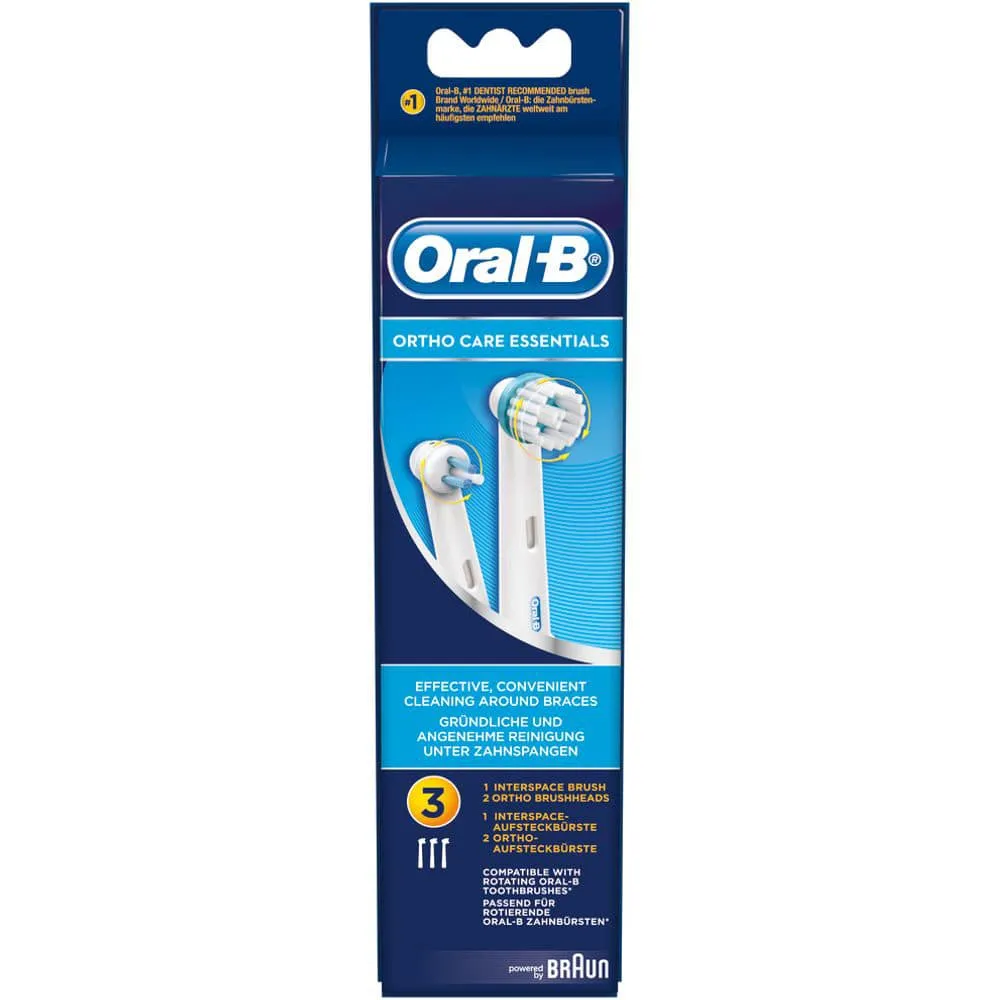 ORAL-B Refills Ortho Kit Essentials Zamenske glave električne četkice za zube