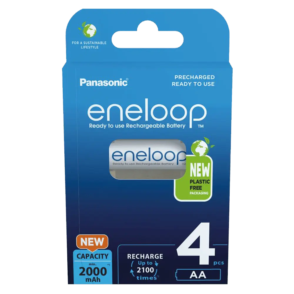 PANASONIC Eneloop AA/4B - BK-3MCDE/4BE Punjive baterije