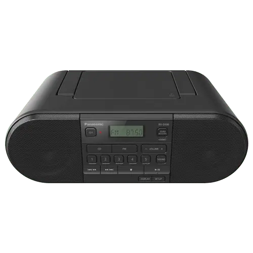 PANASONIC Radio aparat i CD plejer RX-D500EG-K