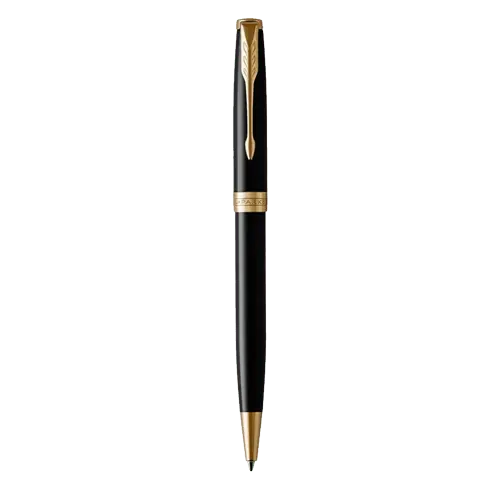 PARKER Hemijska olovka Sonnet Black Lacquer Ballpoint 1931497 (Zlatna/Crna)