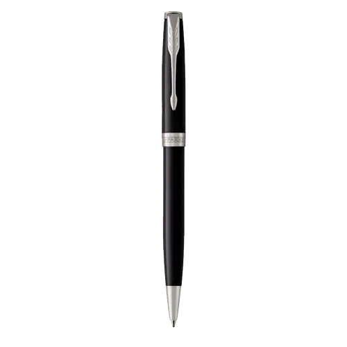 PARKER Hemijska olovka Sonnet Black Lacquer Ballpoint 1931502 (Crna/Srebrna)